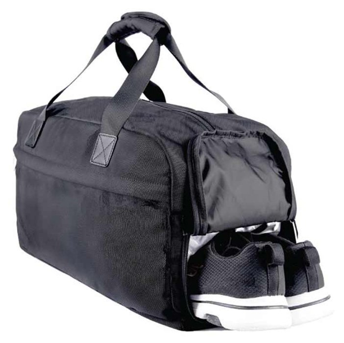 Ikrimah Recycled weekend bag-Black (4)
