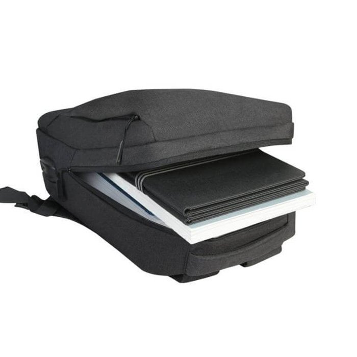Roteh Recycled Laptop Back Pack-Black (2)