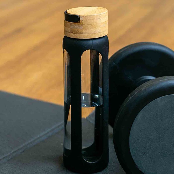 Senses Glass bottle with bamboo lid. 550 ml (7)