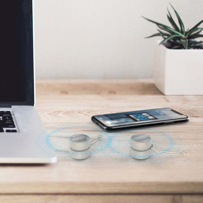 Malo Wheat Eco friendly yoyo shaped speaker (1)