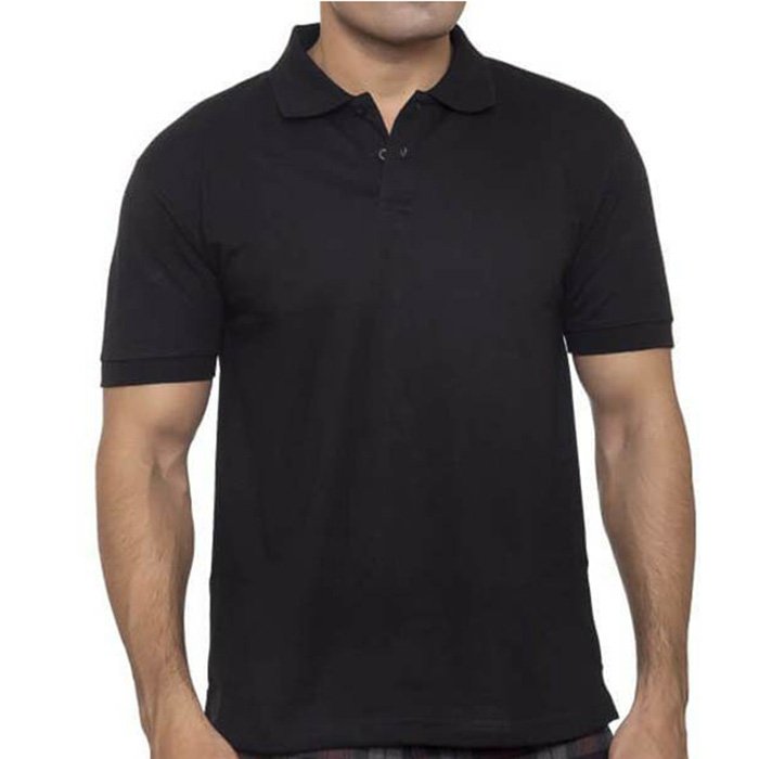 Performance Premium all-day-wear polo with moisture management and UV protection Black (6)