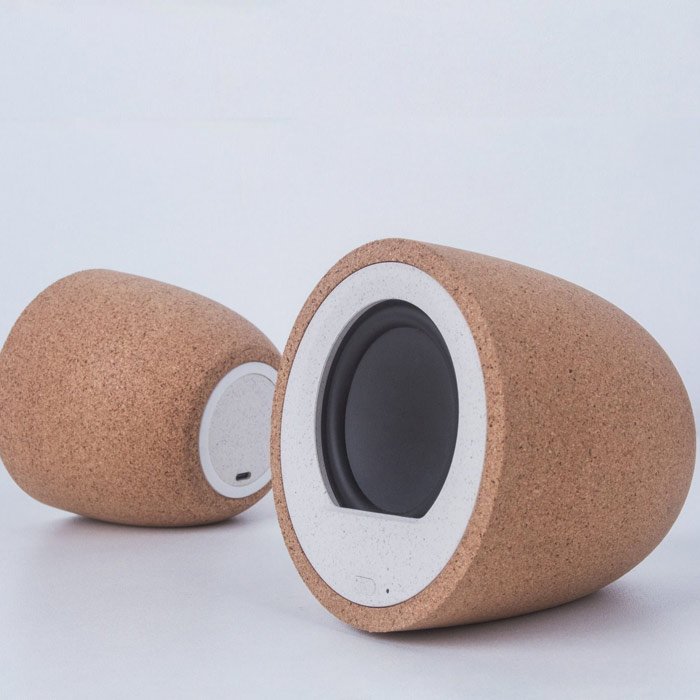kaiutin Natural cork wireless speaker with 700 MAH battery (6)