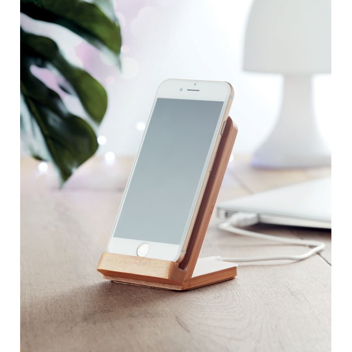 Kaory Bamboo wireless charge stand5W (8)
