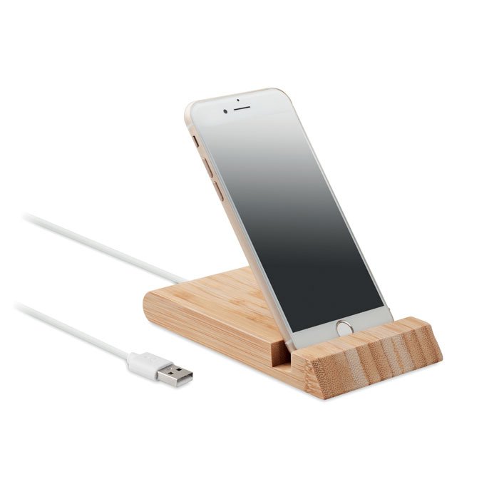 Mendol Bamboo wireless charger 10W (1)