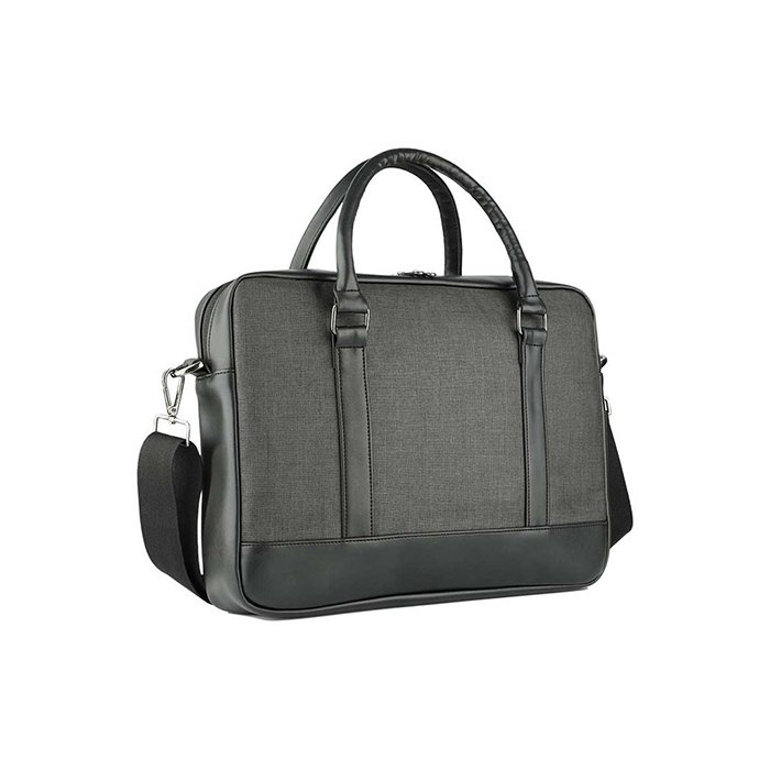 Dual Tone PU Leather laptop Bag (1)