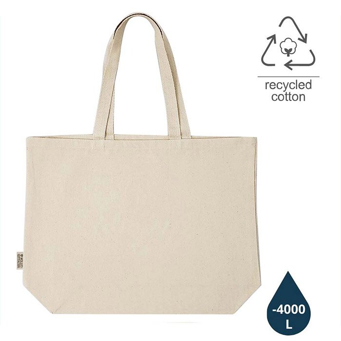 Sustainable cotton shopping bag GRS Certified (1)