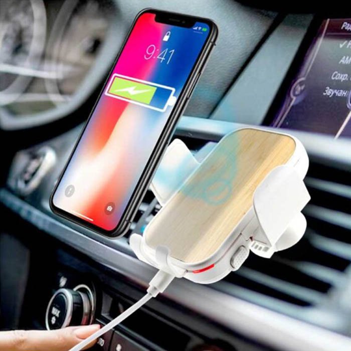 Aftok 15W fast sustainable car wireless charger (1)
