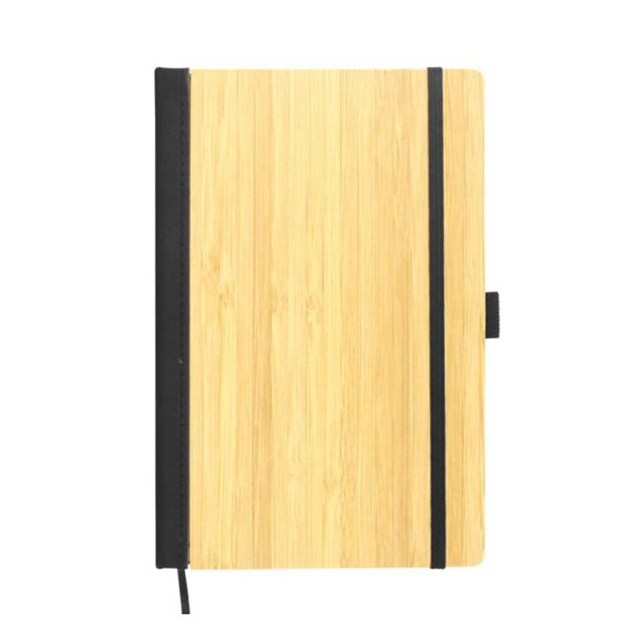 Caytre Bamboo A5 notebook with pen loop & page marker (5)