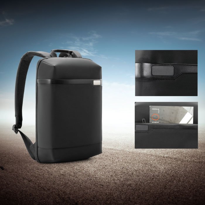 Jingdian Semi structured 15.4’ laptop backpack. Water resistant. (1)