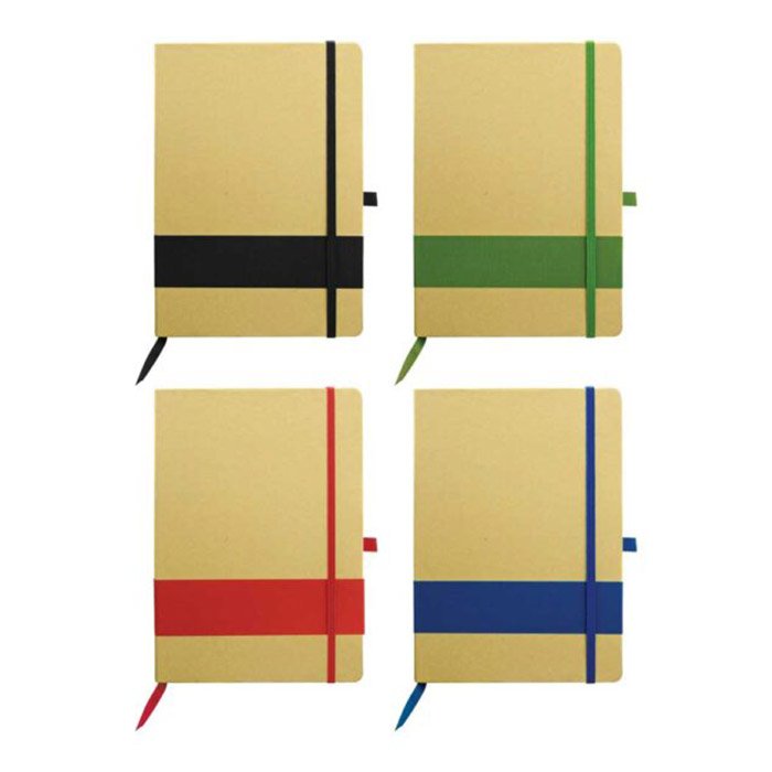 Niwesn A5 eco-friendly notebook with pen loop. (1)