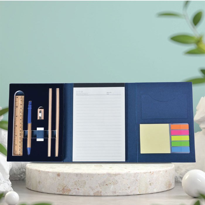 Opvi Tri-fold Eco-friendly Stationery Set. (3)