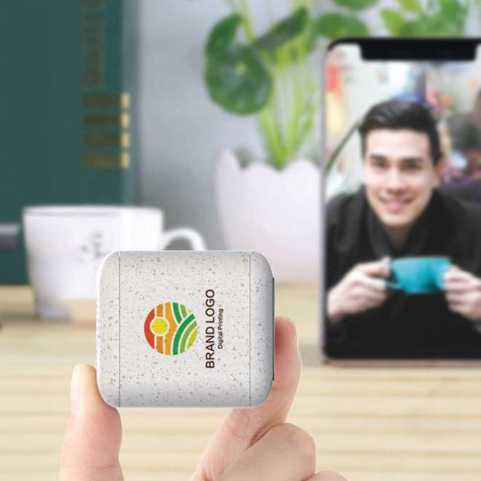 Prostu Recycled mini 3W bluetooth speaker. Silicon loop. (7)