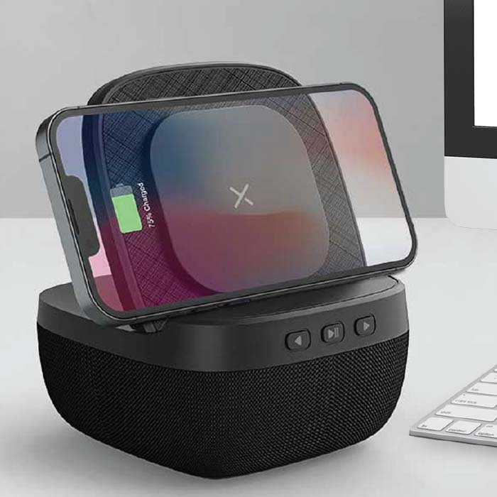 Ses 15W wireless charger. 5W bluetooth speaker. Power Bank. (8)