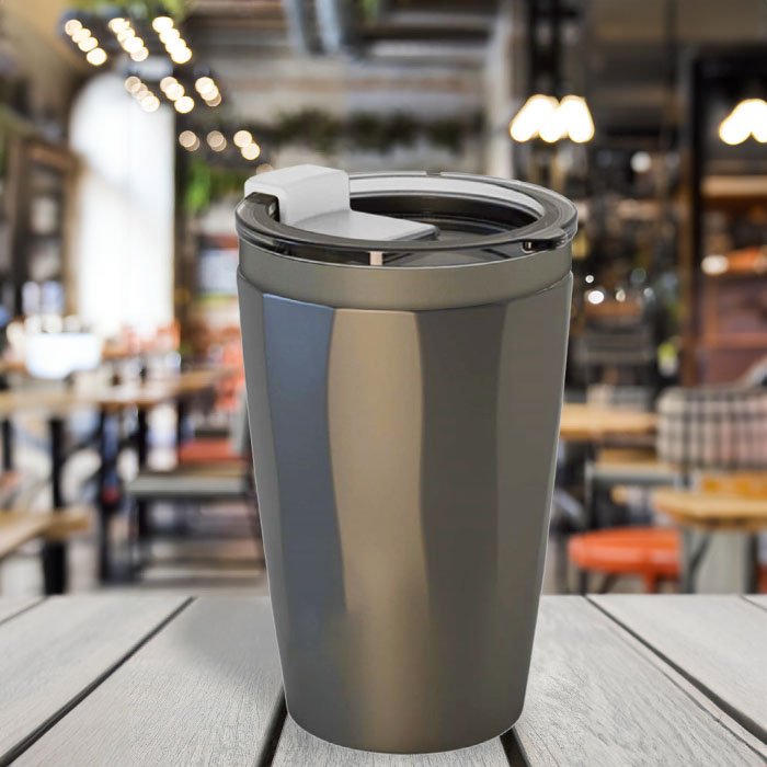 Malasi Unique shape tumbler with geometric patterns. (2)