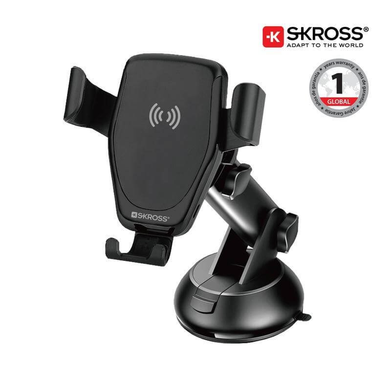 Pegar SKROSS car phone holder & 10W wireless charger. (1)