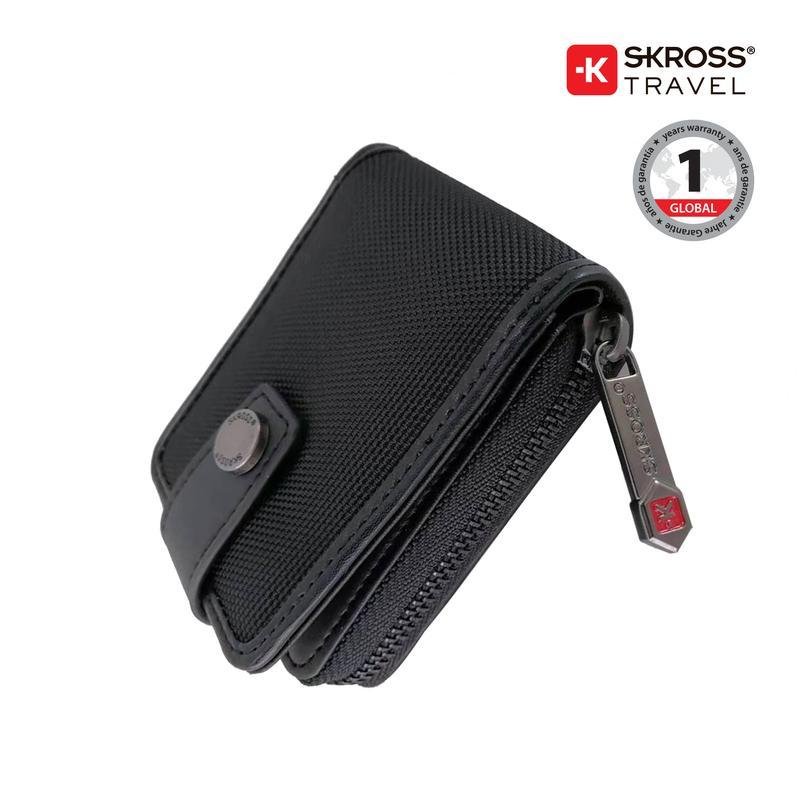 Dongje SKROSS® travel zipper wallet. Water Resistant. (1)